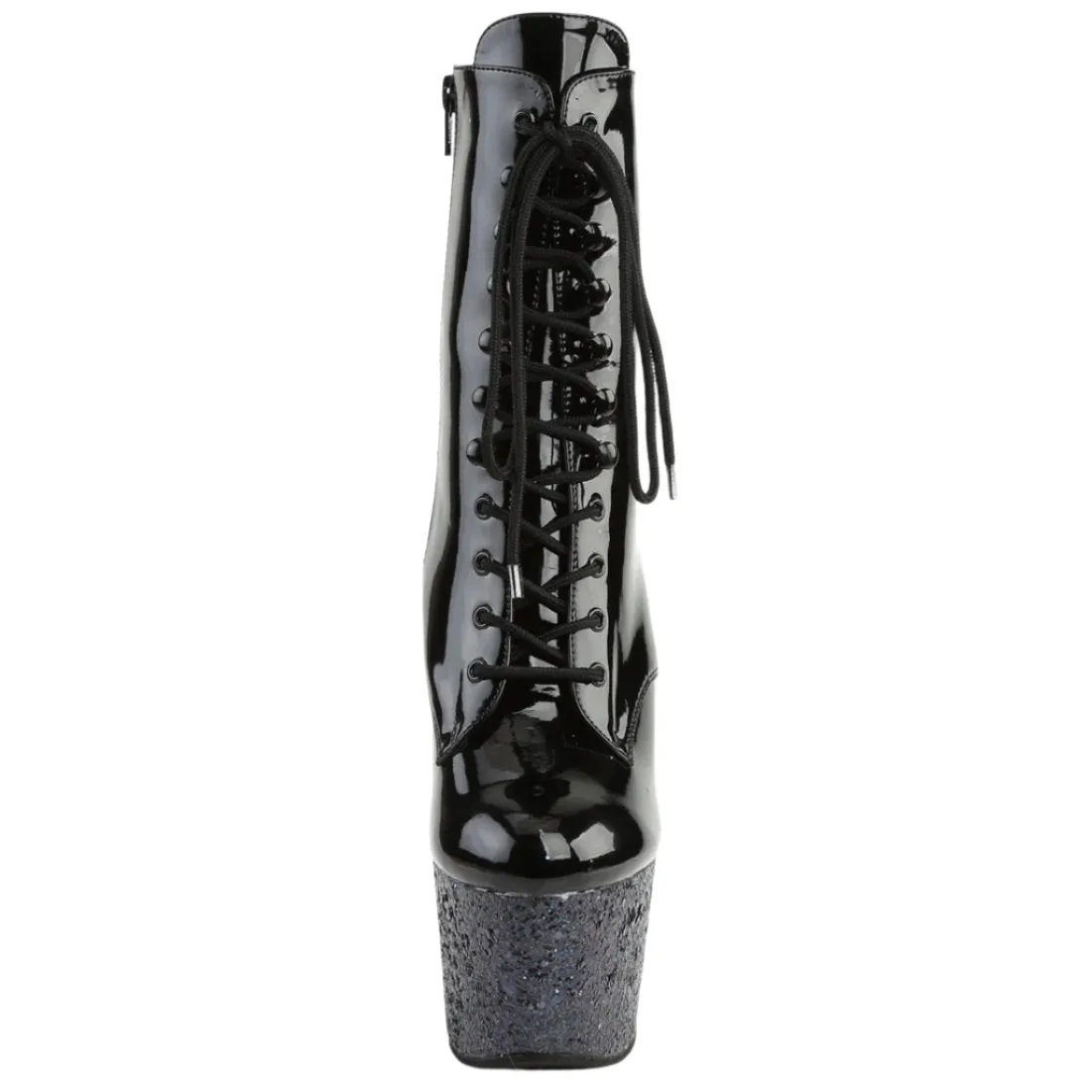 Pleaser ADORE-1020LG Boots Black Glitter