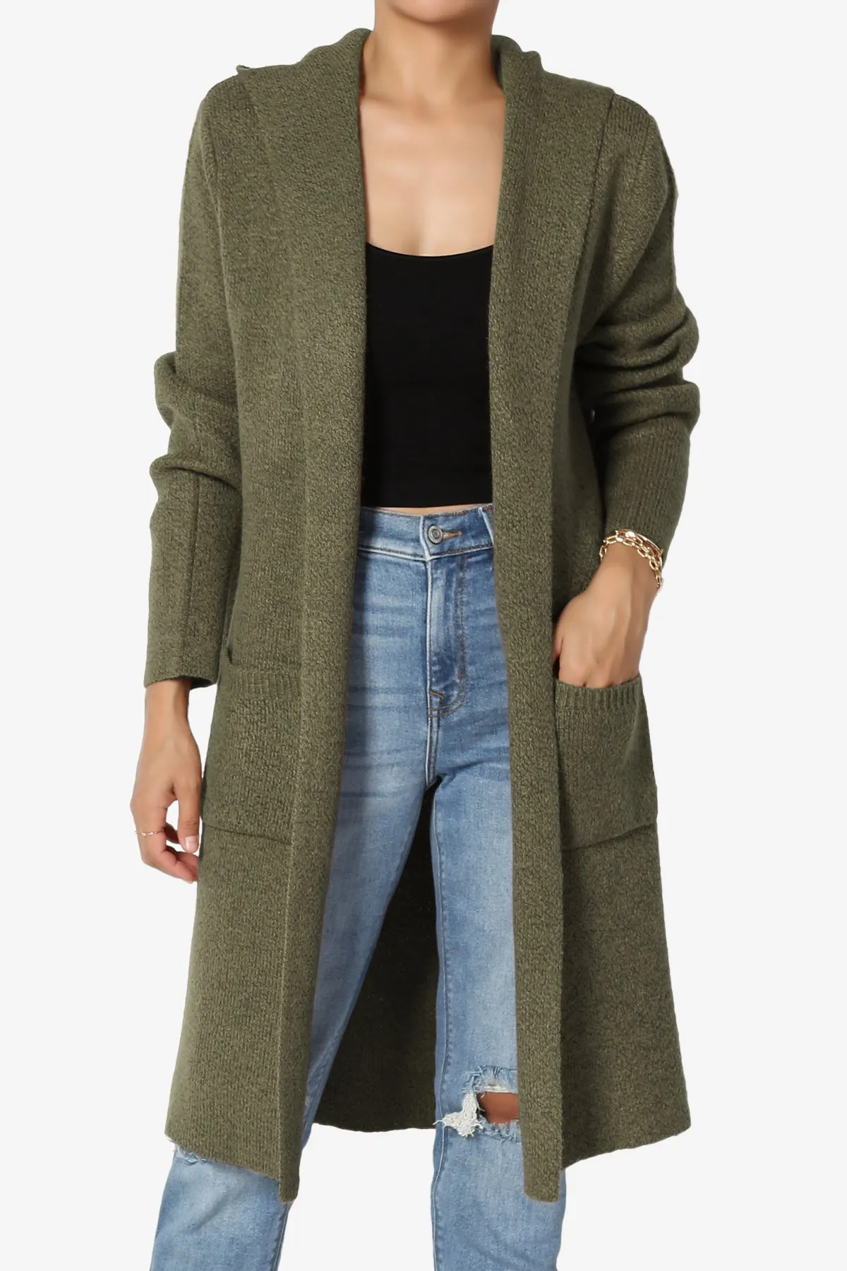 Portola Hooded Longline Cardigan