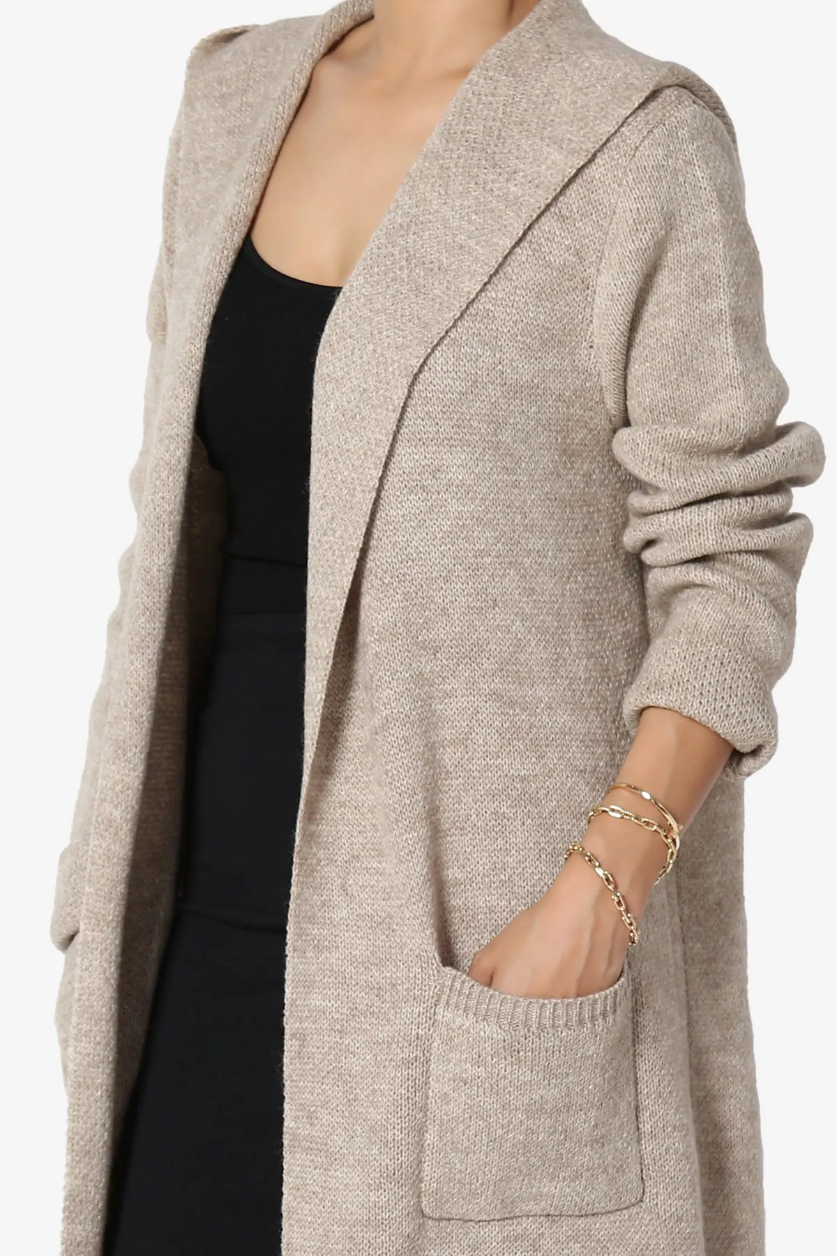 Portola Hooded Longline Cardigan