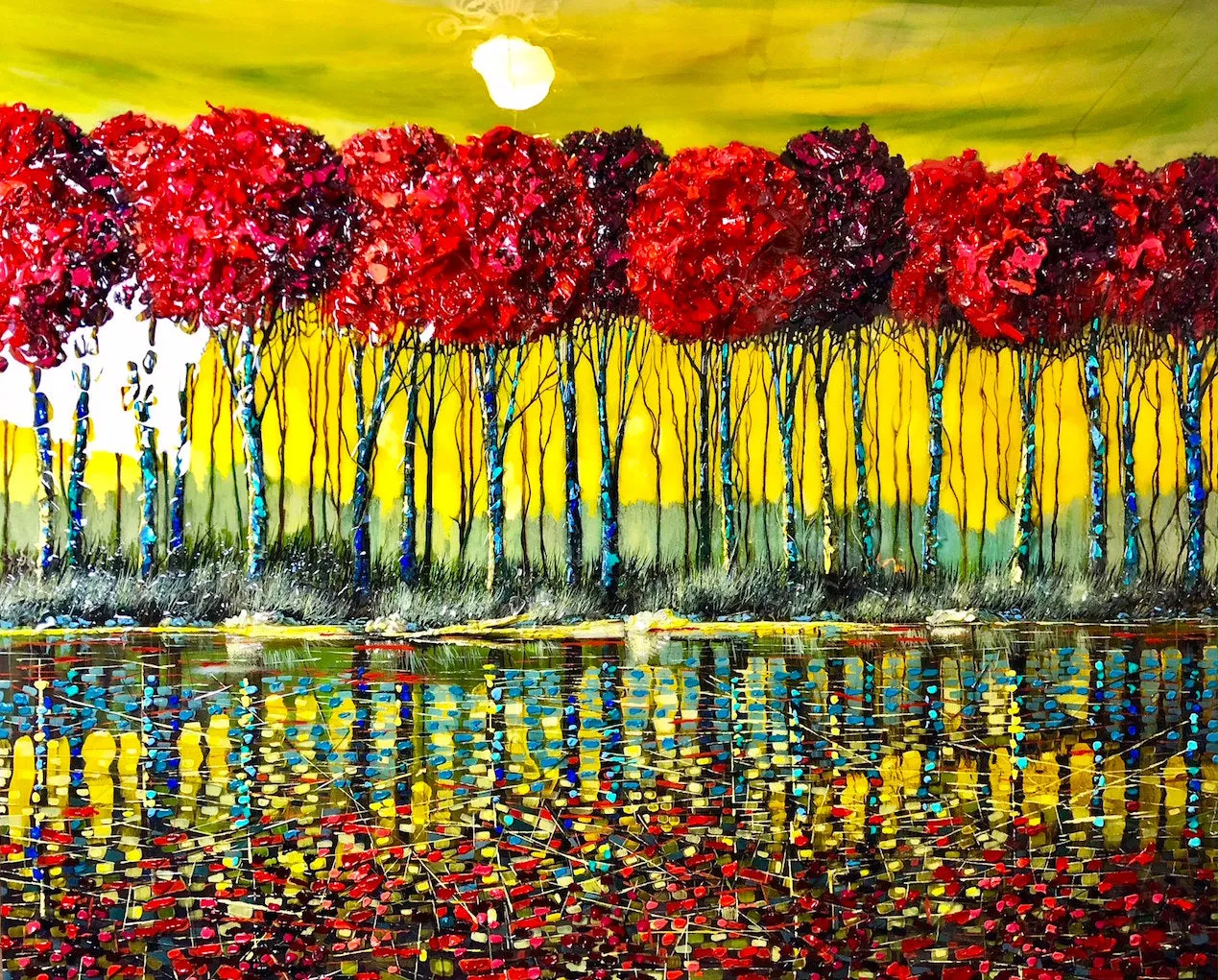 "Summer Jewels in Concert" 48x60