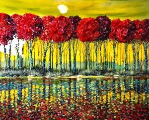 "Summer Jewels in Concert" 48x60