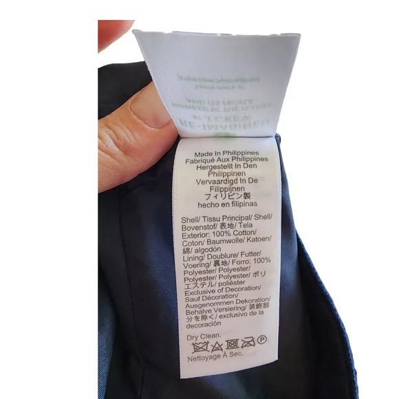 Reimagined by J. Crew (Factory) Tipped Skirt in Basketweave Size 10