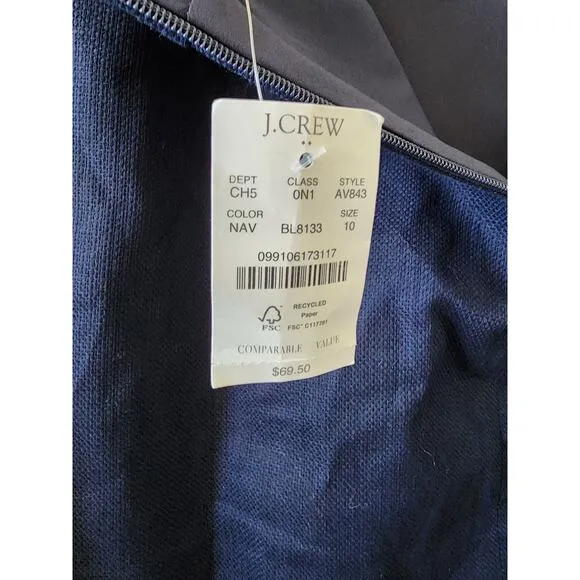 Reimagined by J. Crew (Factory) Tipped Skirt in Basketweave Size 10