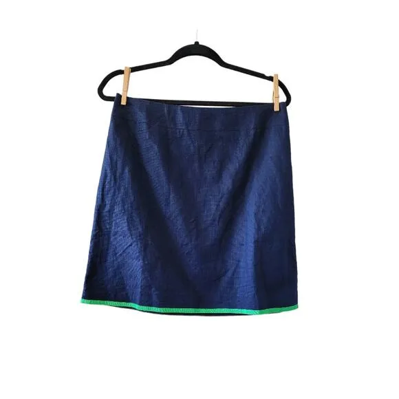 Reimagined by J. Crew (Factory) Tipped Skirt in Basketweave Size 10