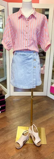 Renaur  Skort Bleach white