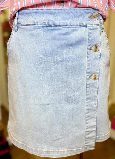 Renaur  Skort Bleach white