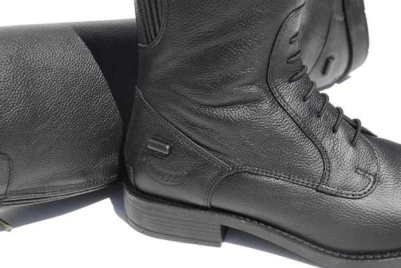 Rhinegold Extra Short Luxus Leather Riding Boot