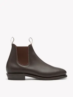 R.M. Williams Adelaide Boot - E Fit - Chestnut - Rubber Sole