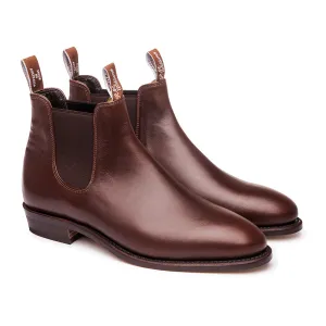 R.M. Williams Classic Adelaide Boot - D Fit - Dark Tan