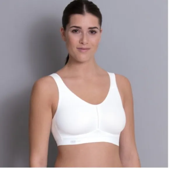 Rosa Faia by Anita White T-Back Sport Bra Size 34 DD NWT