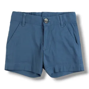 RuffleButts | Chino Shorts | Indigo