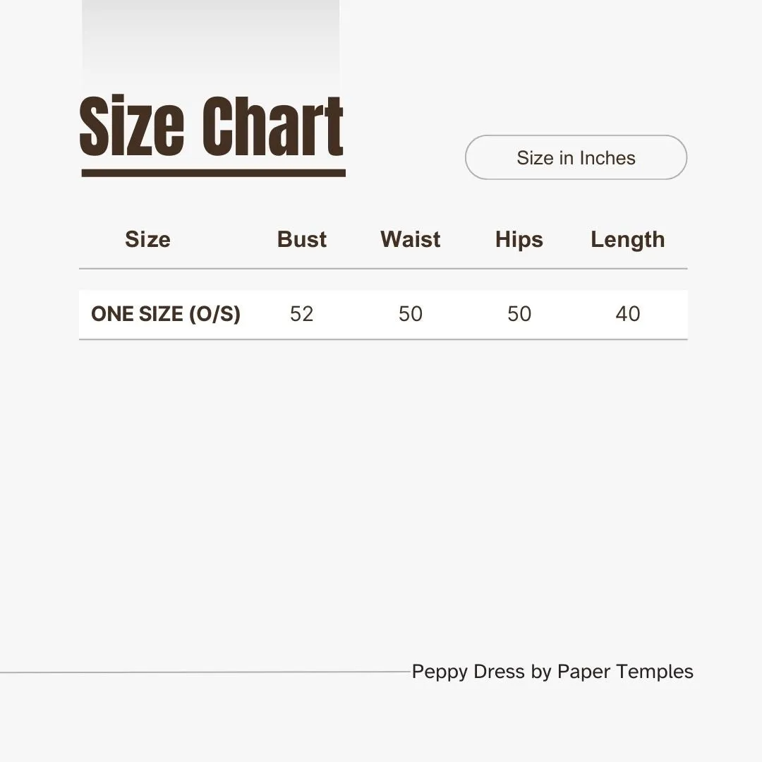 SALE! Peppy Dress in Blue Citrus by Paper Temples