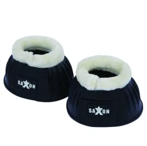Saxon Fleece Trim Rubber Bell Boots