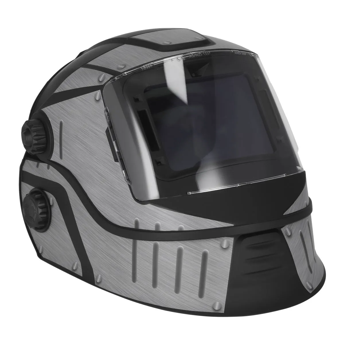 Sealey Flip-Up Welding Helmet Auto Darkening Solar Powered - Shade 9-13