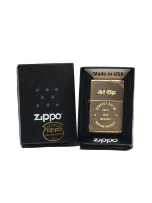 Self Edge Zippo Vintage 1937 Repro Lighter Perfect Fit