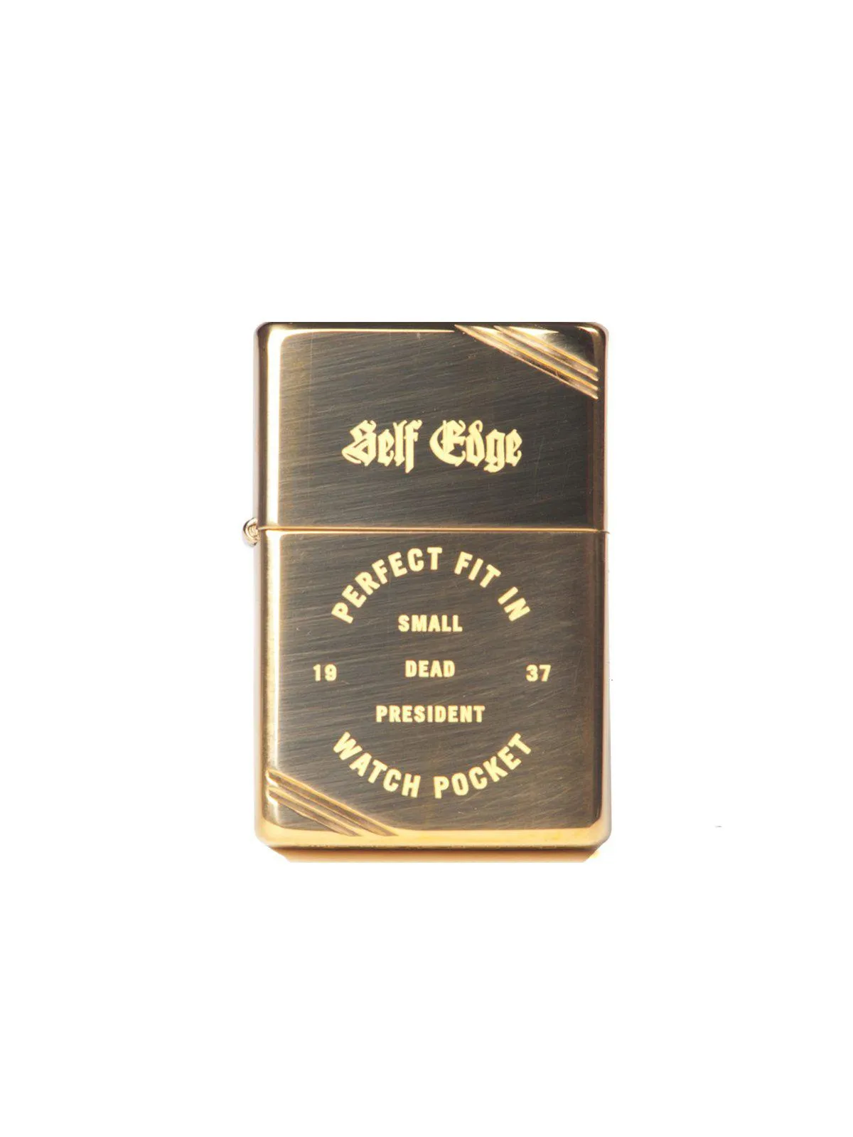 Self Edge Zippo Vintage 1937 Repro Lighter Perfect Fit