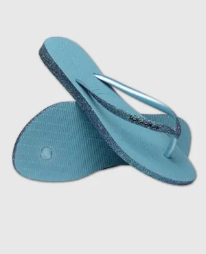 Slim Sparkle II Nautical Blue Flip Flop
