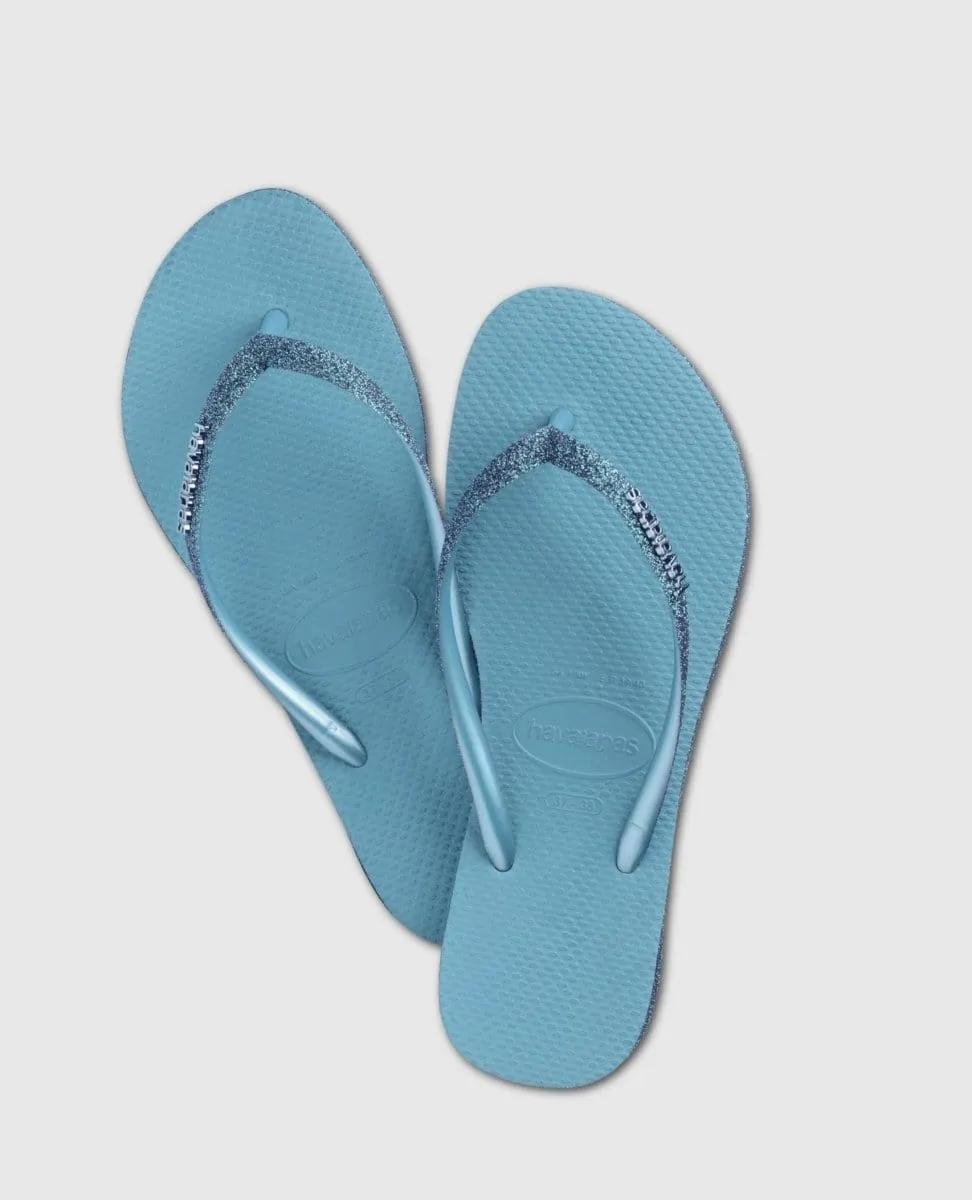 Slim Sparkle II Nautical Blue Flip Flop