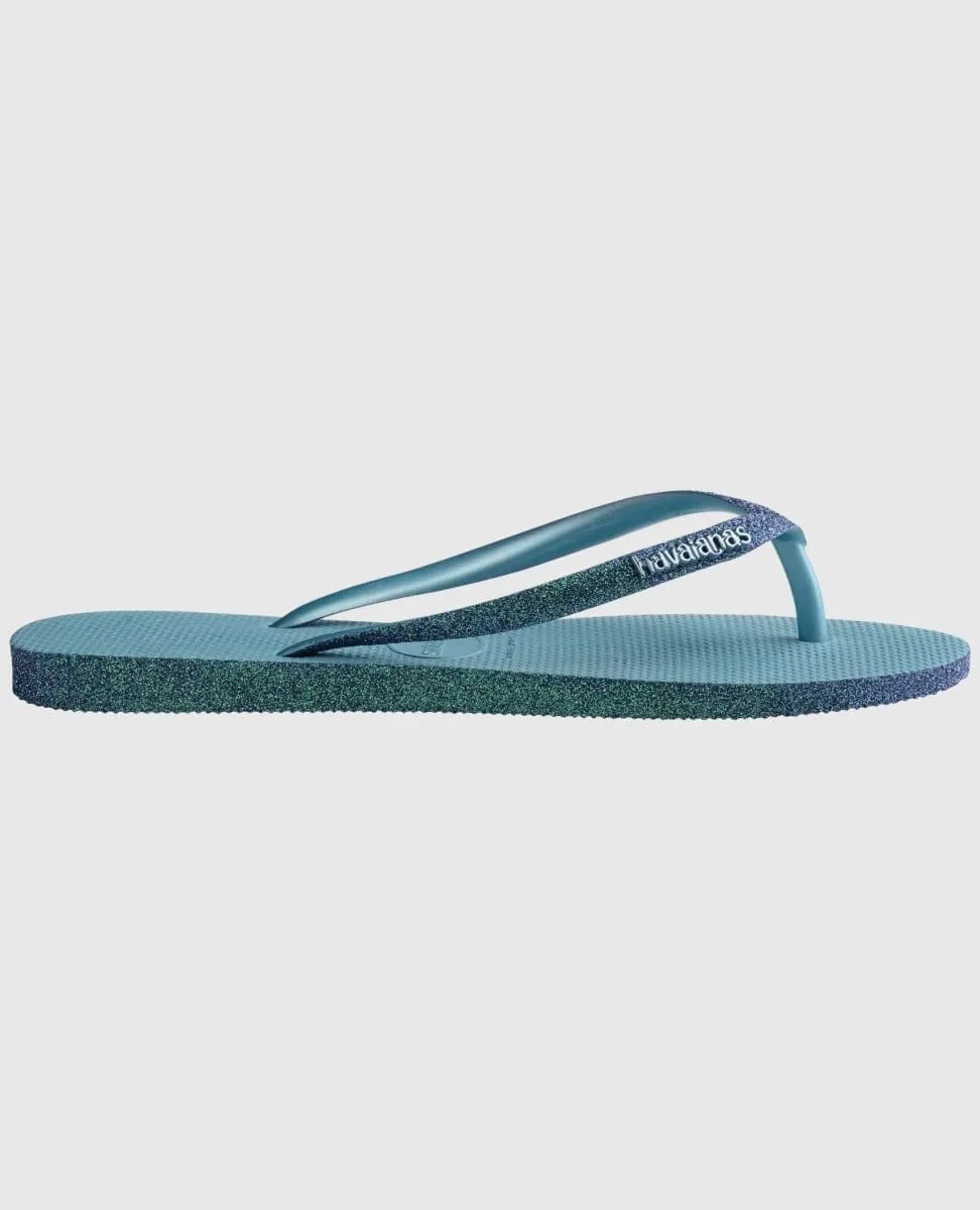 Slim Sparkle II Nautical Blue Flip Flop