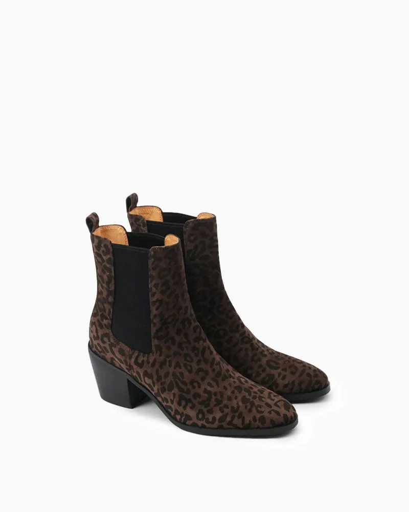 Soft Suede Leather Ankle Boots