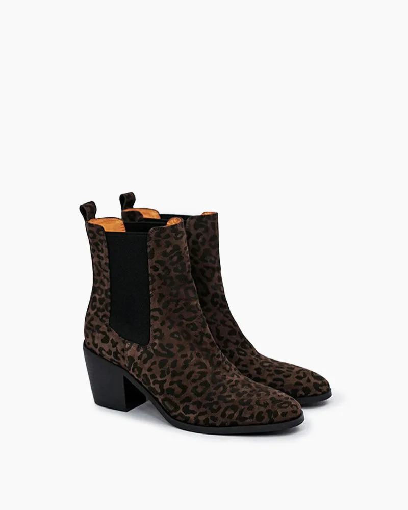 Soft Suede Leather Ankle Boots