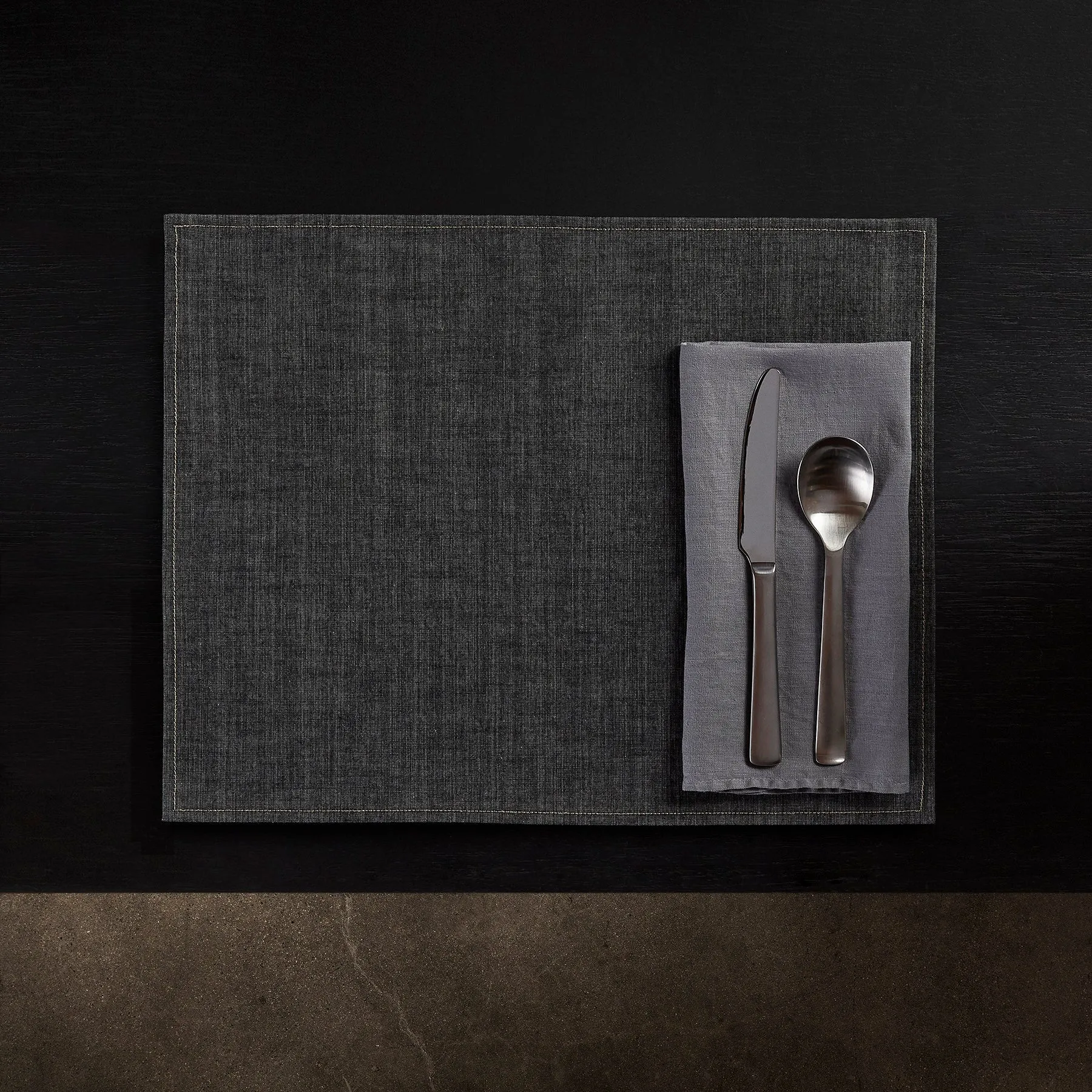 Solid Linen Table Napkin - Breeze