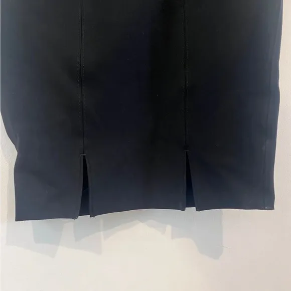 Spanx Perfect Black Ponte Pencil Skirt Size XS