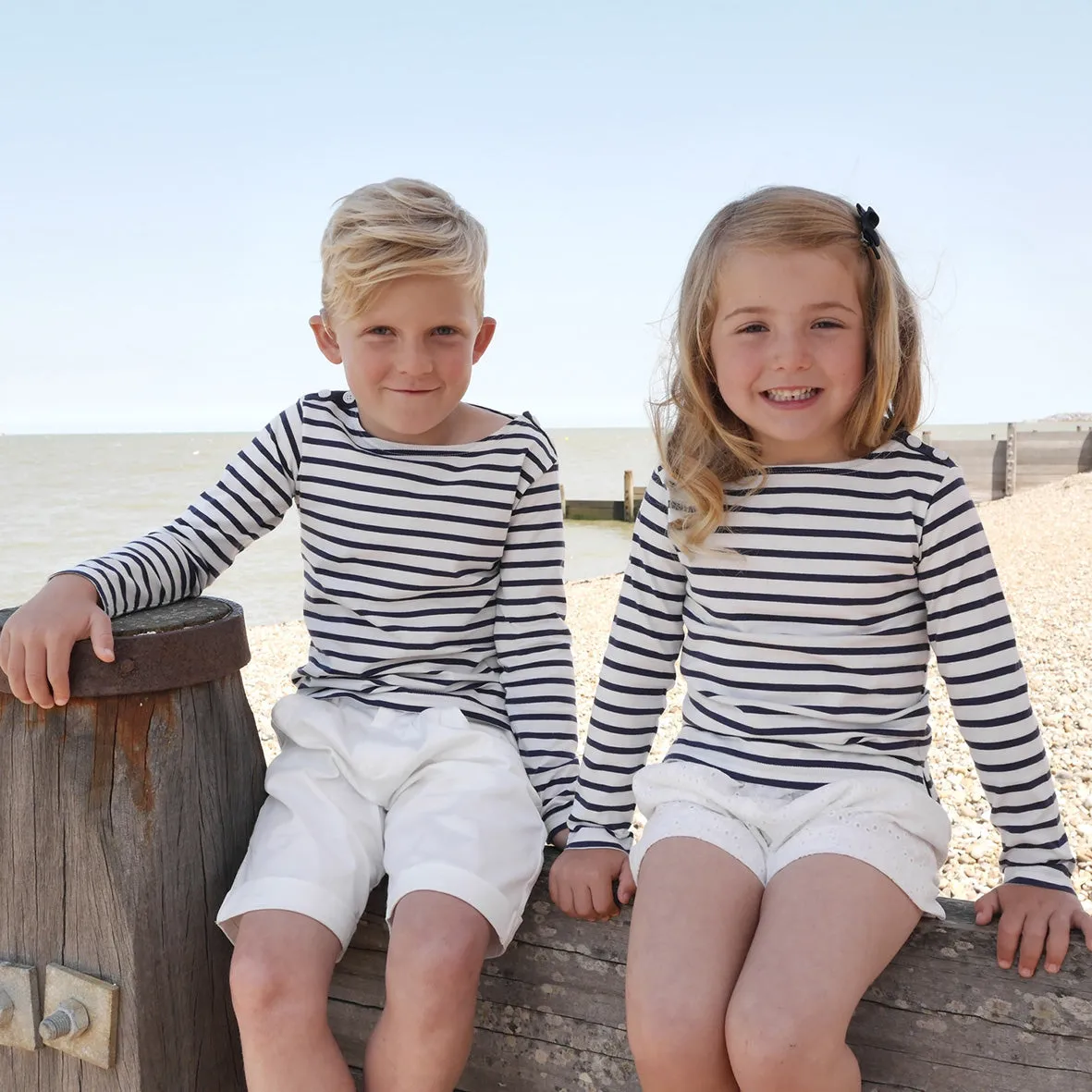 Striped Jersey Top