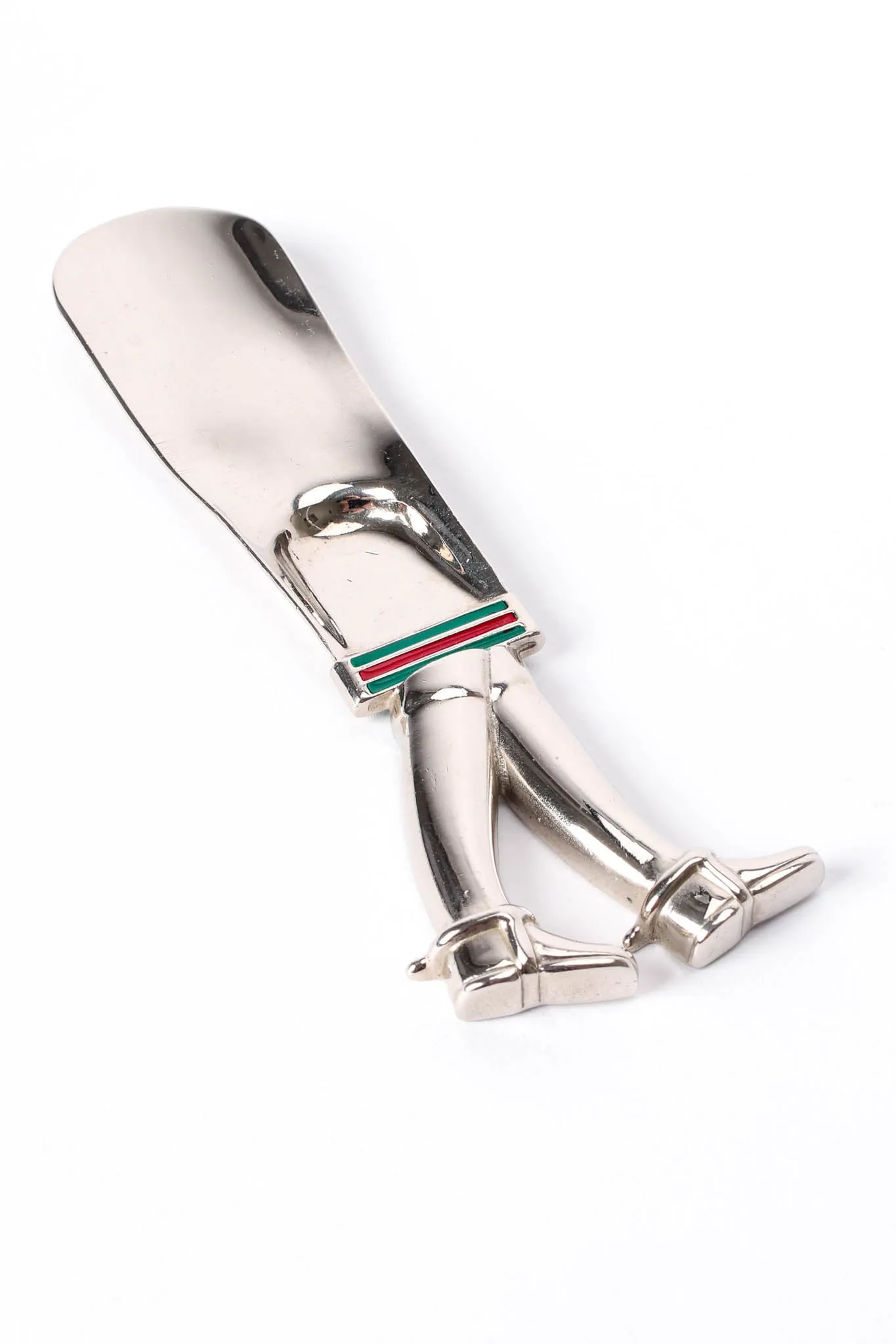 Striped Riding Boot Shoe Horn