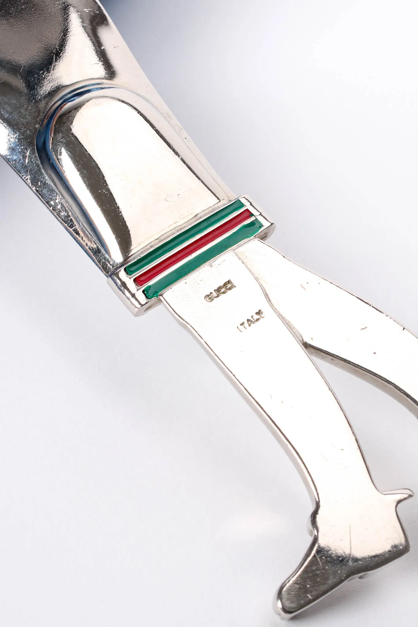 Striped Riding Boot Shoe Horn