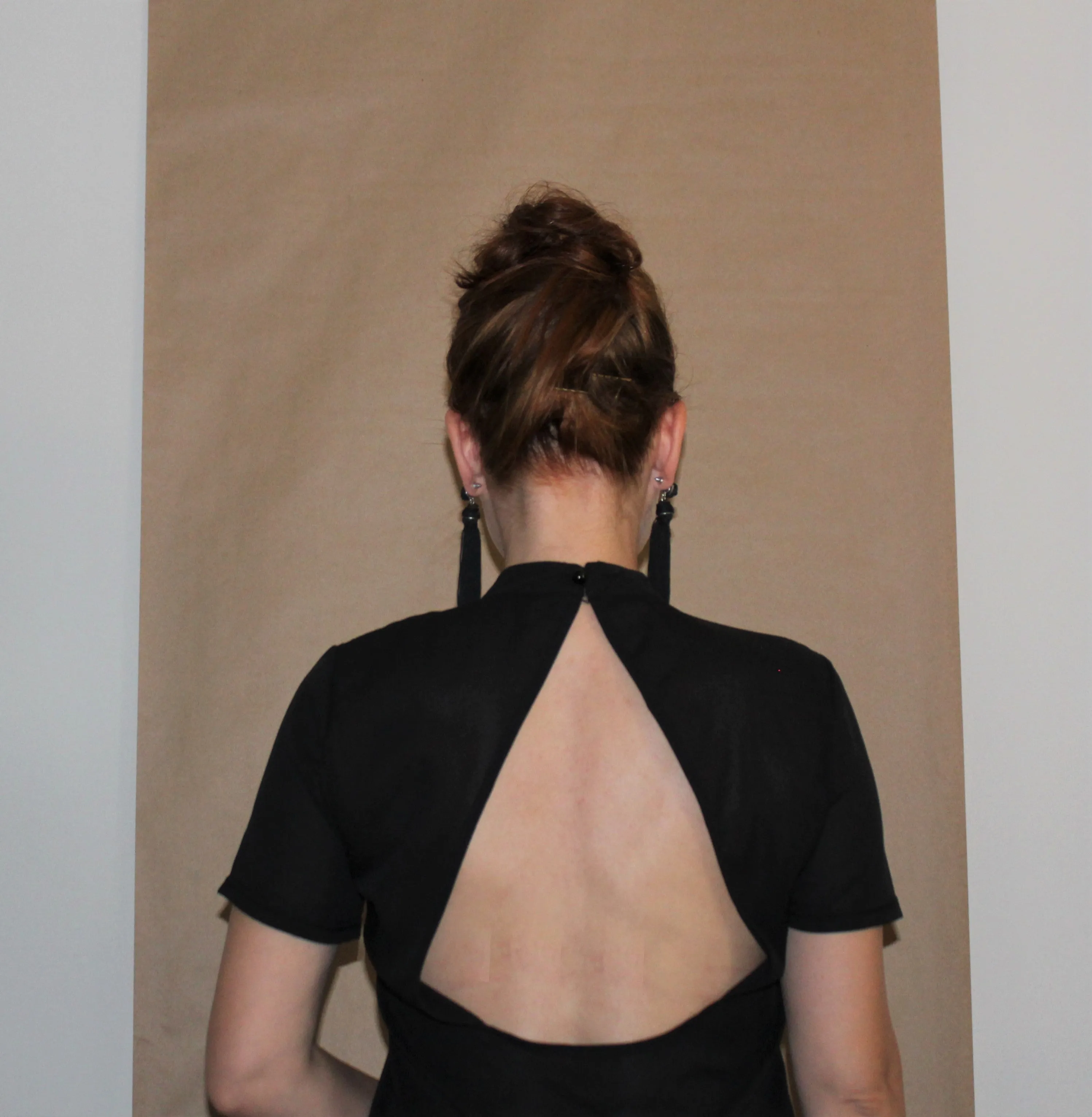 Summer Backless Loose Tee