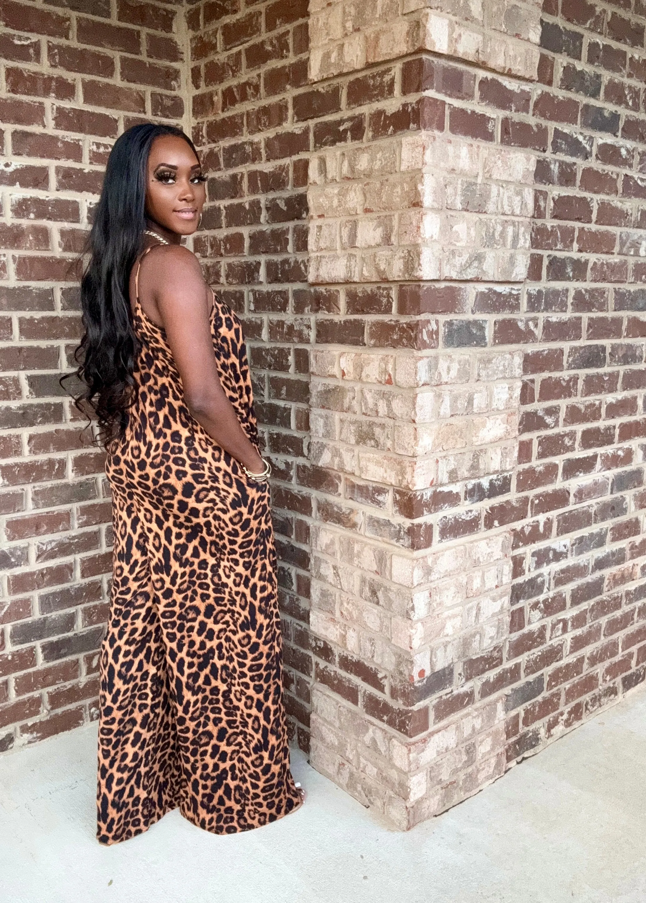 Tame Me | Leopard Print Jumpsuit