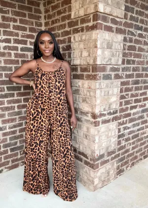 Tame Me | Leopard Print Jumpsuit