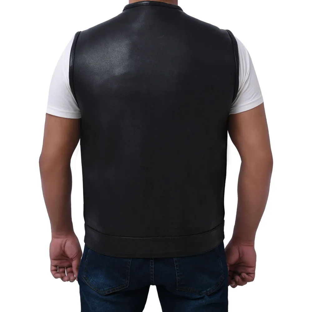 TENET - Motorcycle Leather Vest