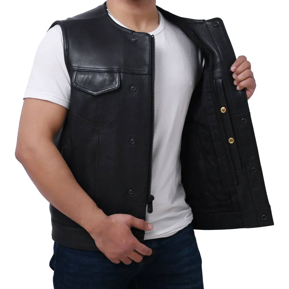 TENET - Motorcycle Leather Vest