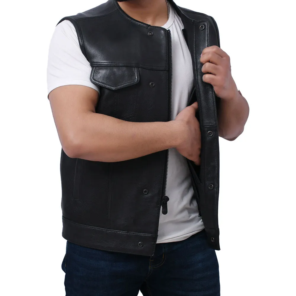TENET - Motorcycle Leather Vest
