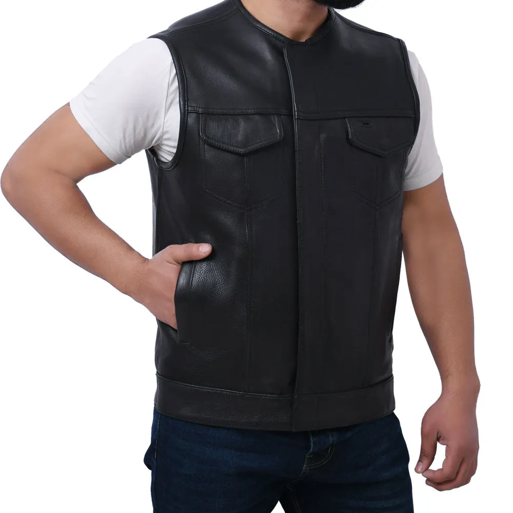 TENET - Motorcycle Leather Vest