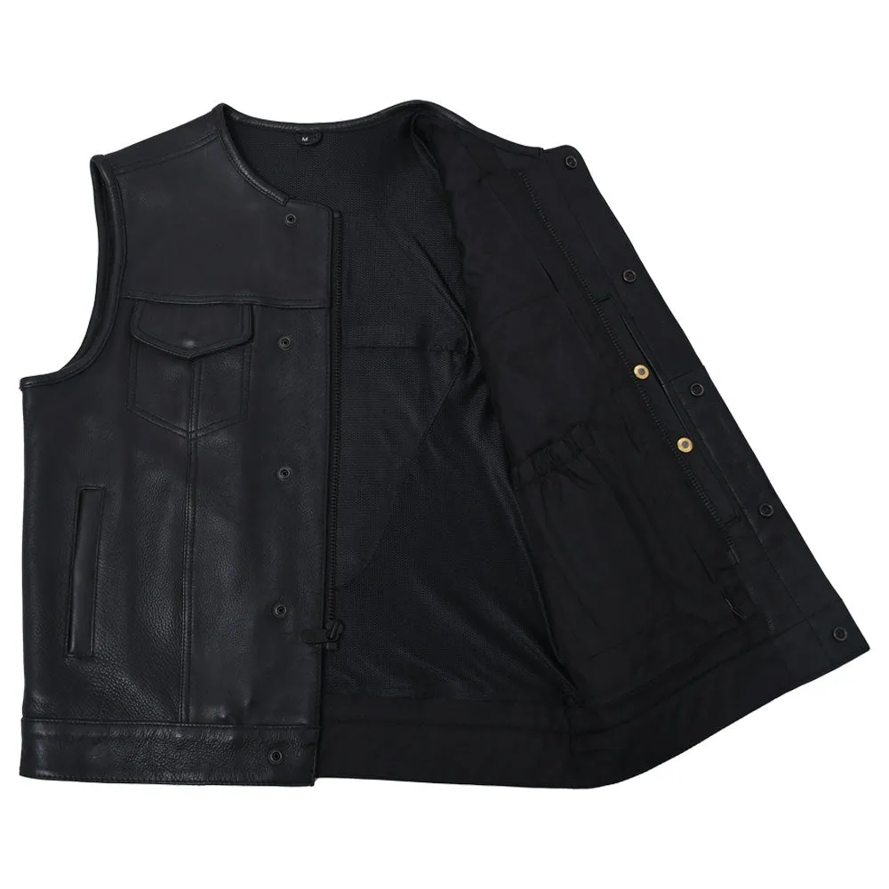 TENET - Motorcycle Leather Vest