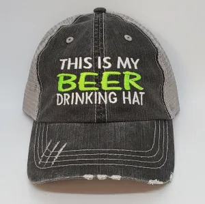 This is my Beer drinking hat