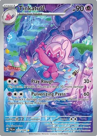 Tinkatuff - 217/193 (217) [SV02] Pokemon SV02: Paldea Evolved