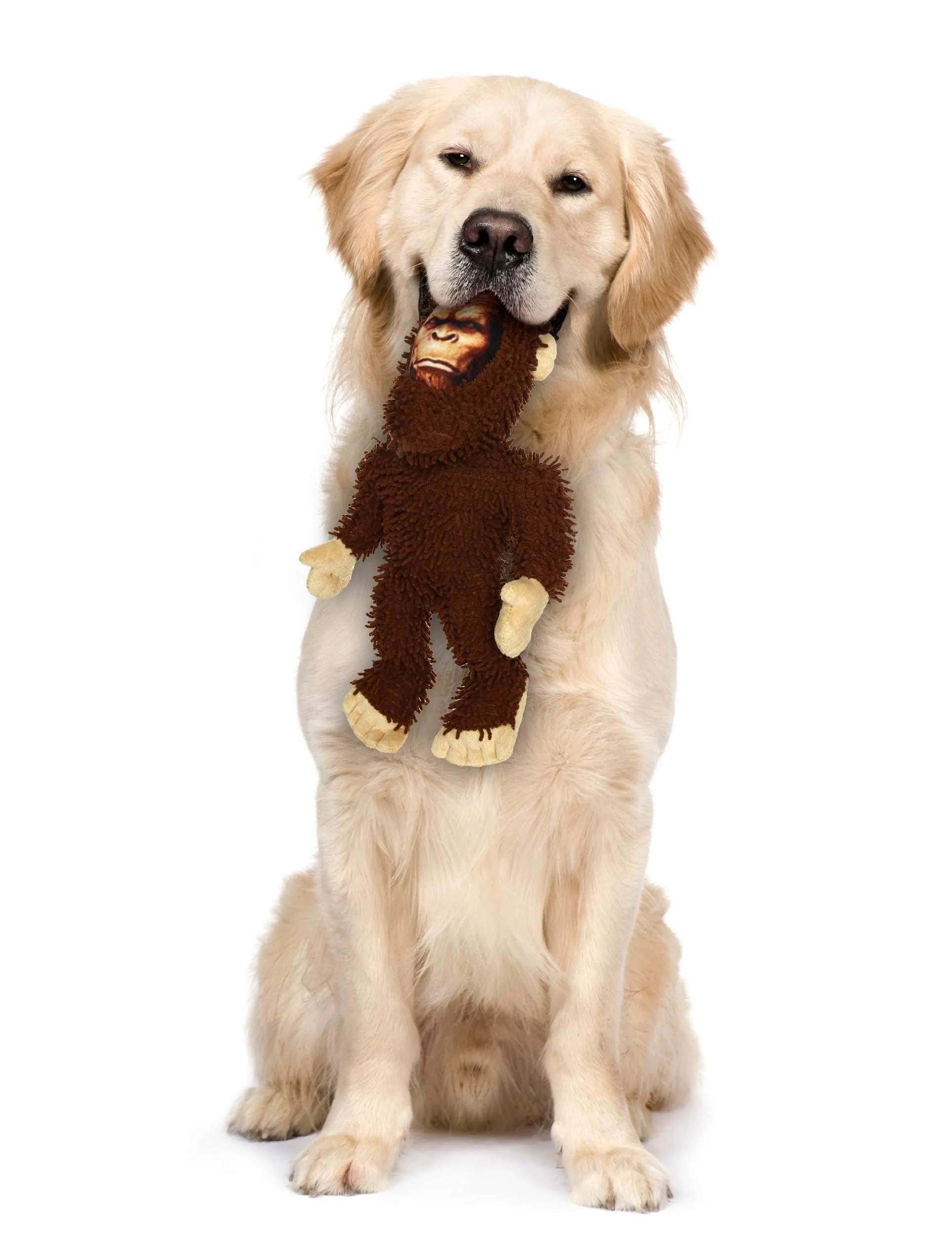 Tuffy Dog Toys - VIP Products - Mighty Micro Bigfoot, Durable, Squeaky Dog Toy