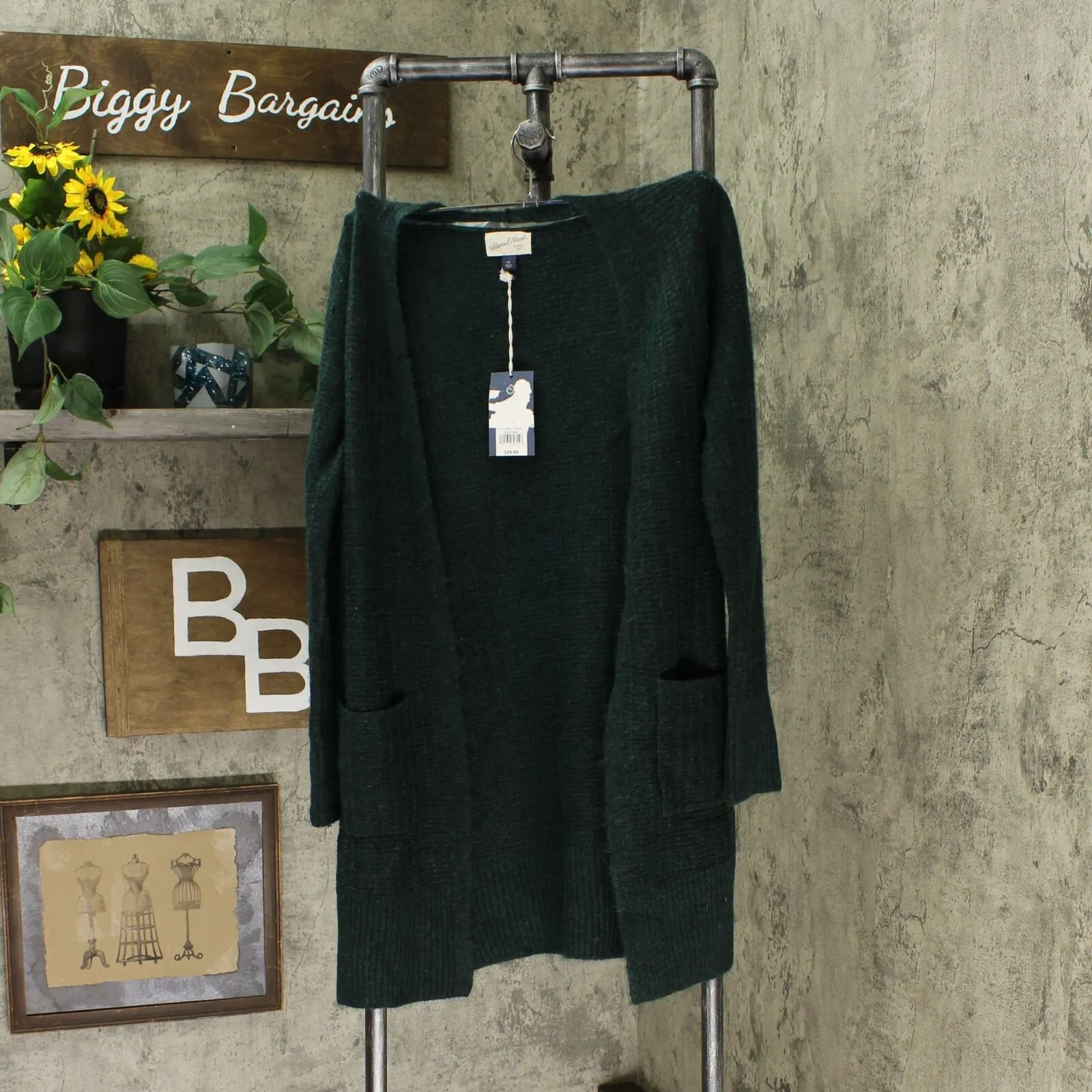Universal Thread Women's Duster Open Cardigan Sweater