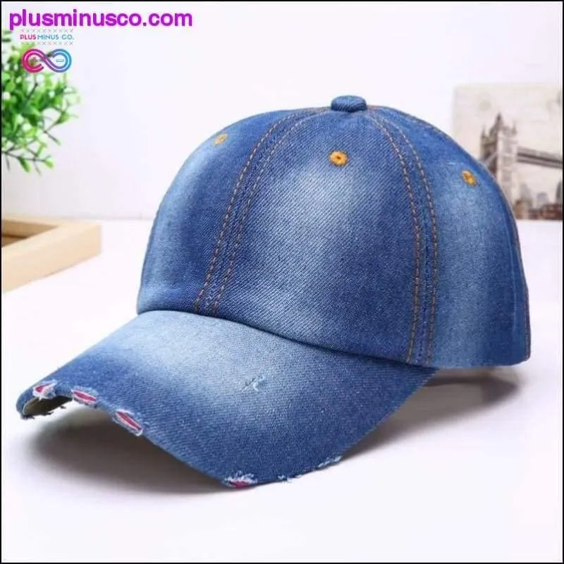 Vintage Cowboy Baseball Cap Female Male Adjustable Fashion