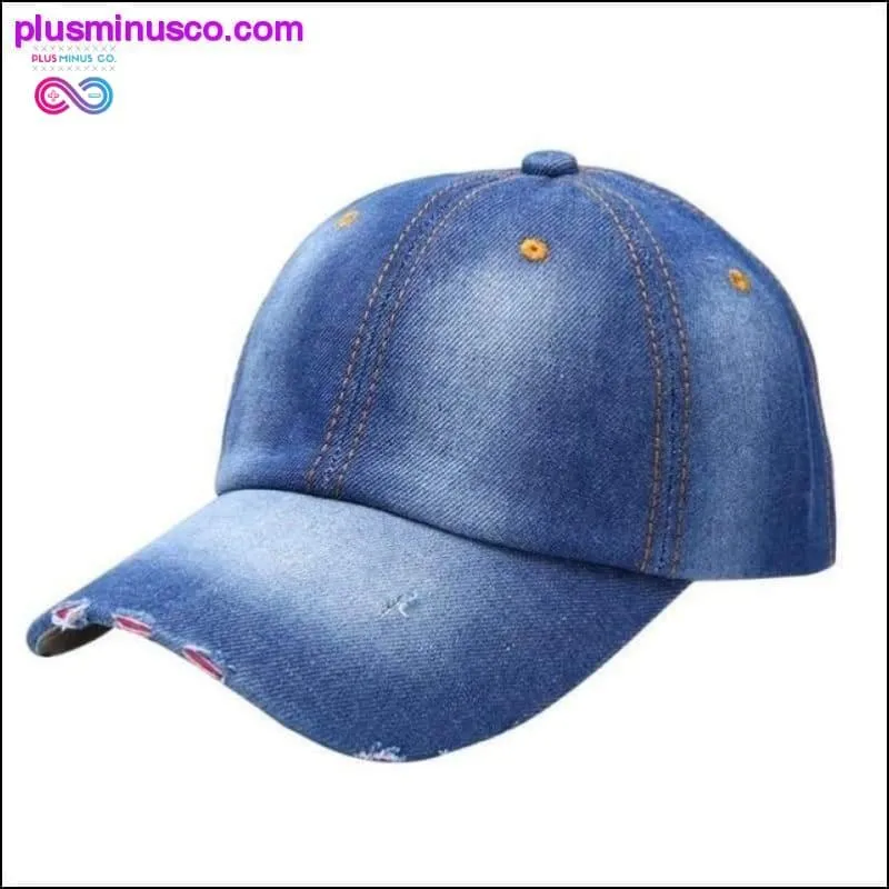 Vintage Cowboy Baseball Cap Female Male Adjustable Fashion