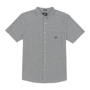 VOLCOM MENS LONSDALE DRESS SHIRT SHORT SLEEVE
