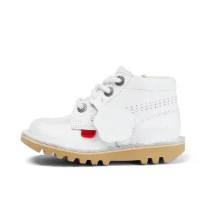White Kicker Boots