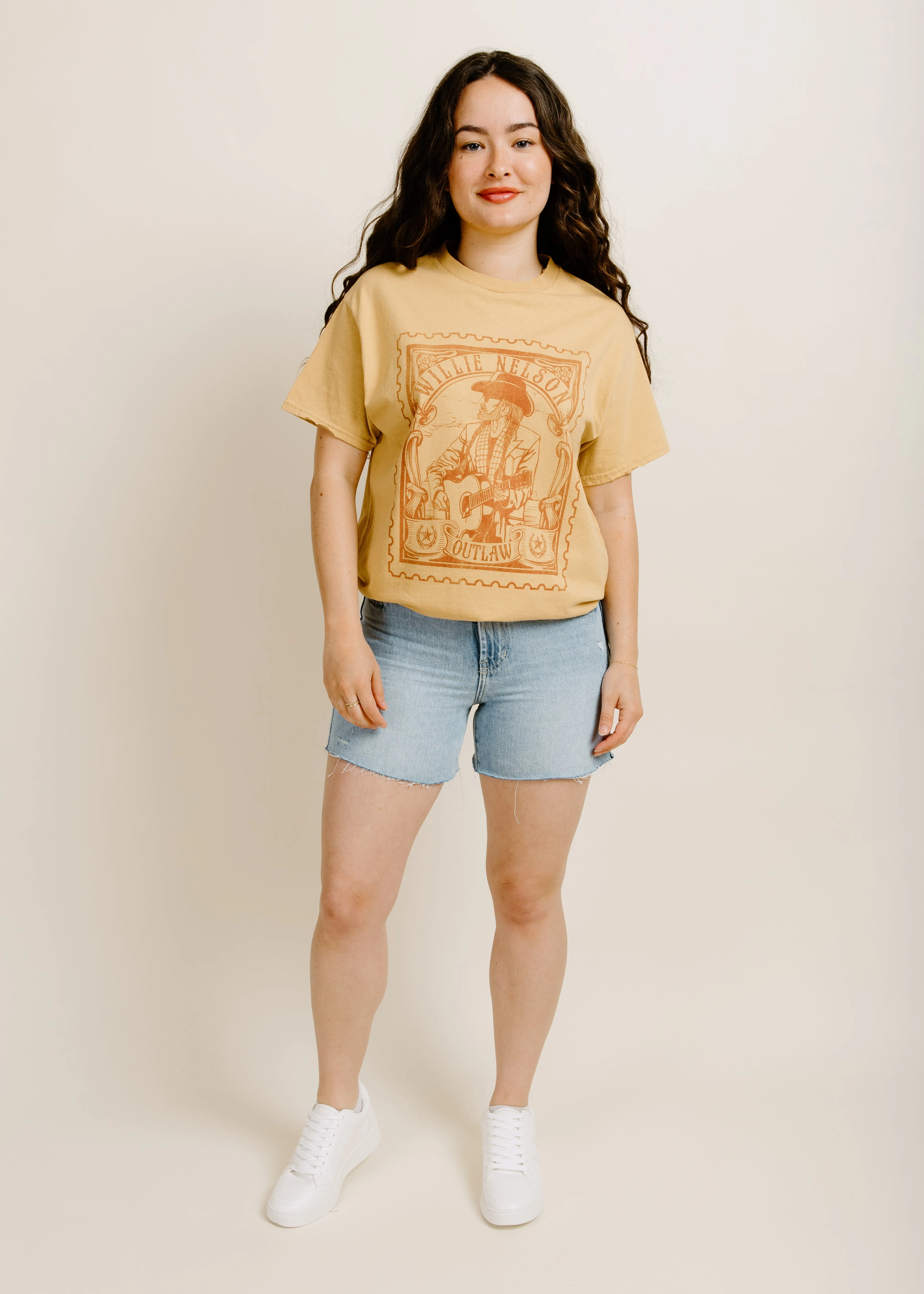 Willie Nelson Stamp Graphic Tee