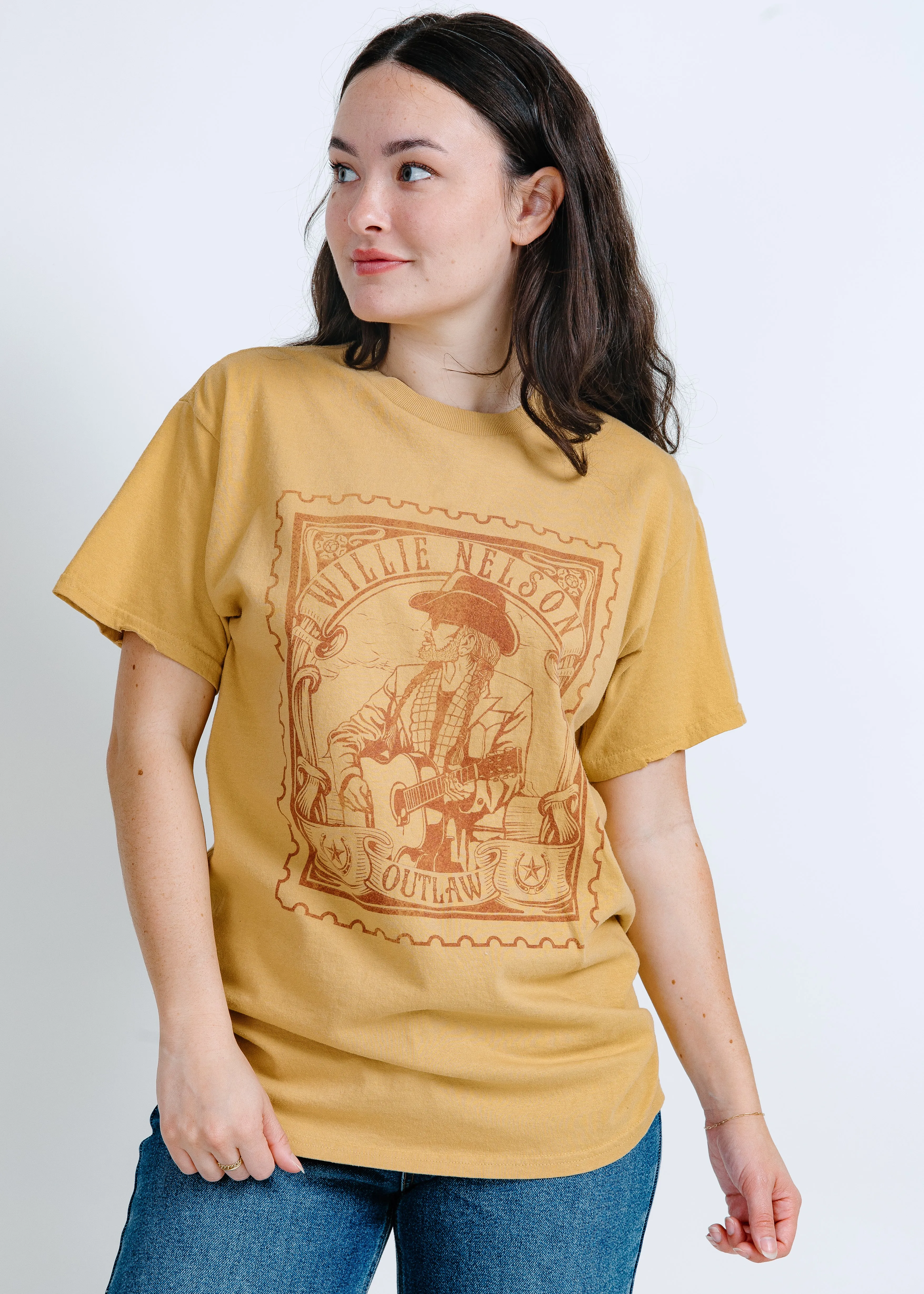 Willie Nelson Stamp Graphic Tee