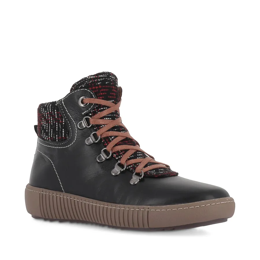 WILLOW - BLACK LEATHER