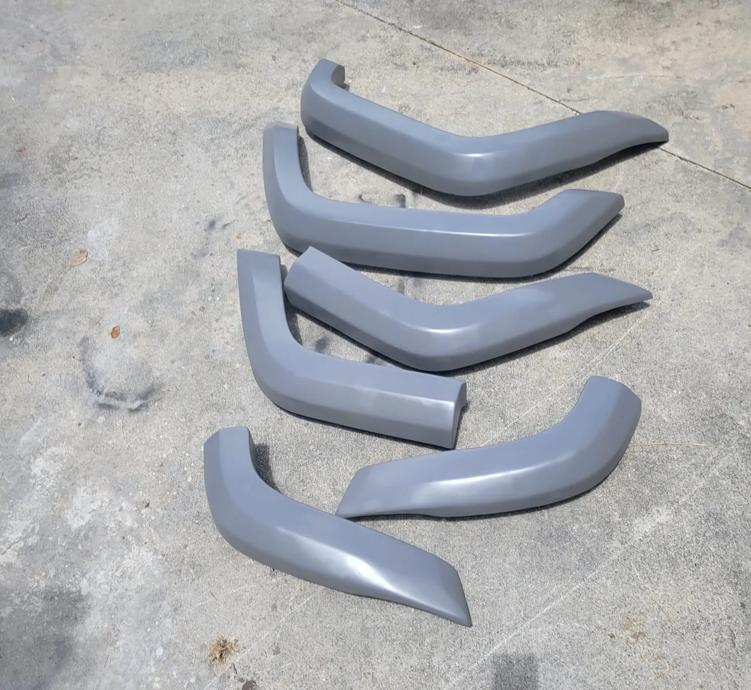 X-Max Fiberglass Fender Flares Fits 84-01 Fits Jeep Cherokee Xj 4 Door